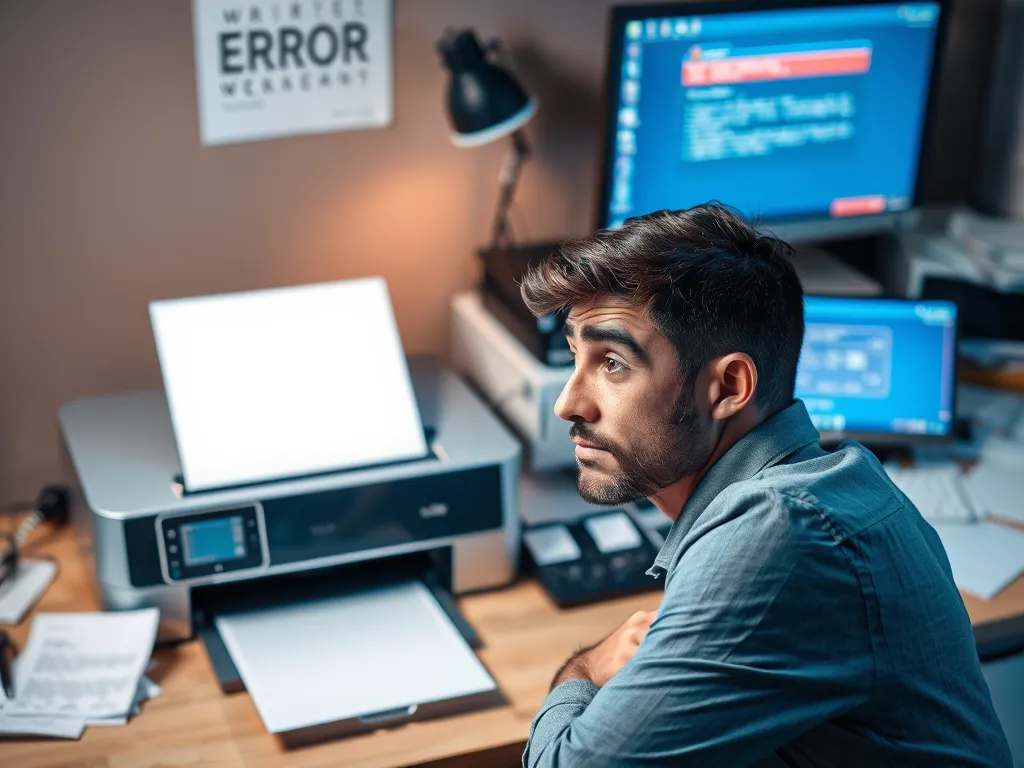 Dlaczego drukarka drukuje puste kartki?