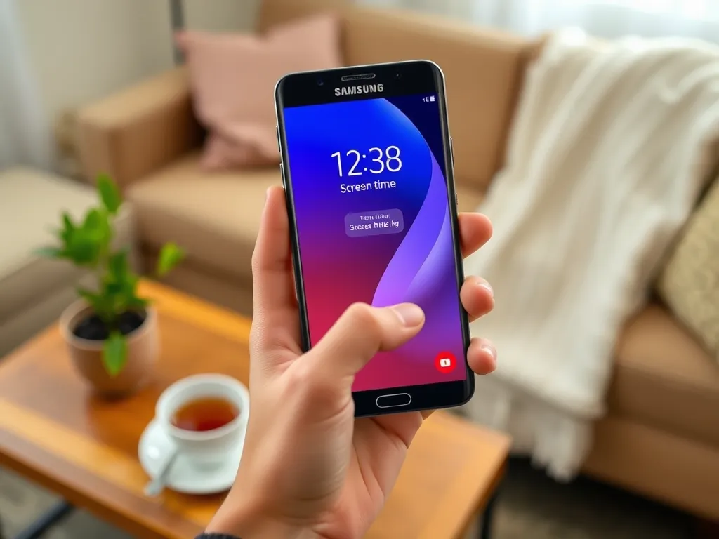 Jak sprawdzić czas spędzony na telefonie Samsung?